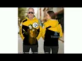 Pittsburgh Steelers Joker 3D Hoodie Yellow Black Puff Print