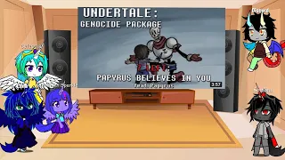 mlp react to papyrus believes in you