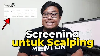 screening saham untuk scalping sebelum market buka 