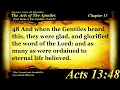 The Acts of the Apostles Chapter 13 - Bible Book 44