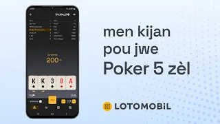 Men Kijan pou Jwe Poker 5 Zèl sou Lotomobil
