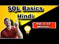SQL Tutorial in Hindi Create Insert Update Delete in 12 Minutes