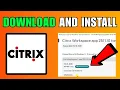 How To Download And Install Citrix Workspace On Laptop 2026 Complete Guide