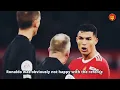 CRISTIANO RONALDO GOT 🔥🔥😲ANGRY ON GREENWOOD #selfish #