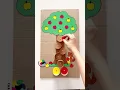 Kids Activity Basket Apple Sort