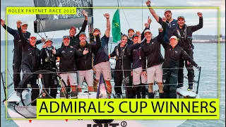 Monaco win the Admiral’s Cup after 2025 Rolex Fastnet Race finale