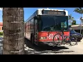 Broward County Transit Bus 1 Departure Dania Beach Blvd US 1 2002 Gillig Low Floor 40 RETIRED