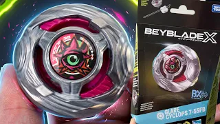 The Beyblade Without PLOT ARMOR: Glare Gyclops 7-55FB Battles/ Unboxing/ Review