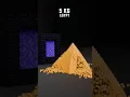 Download Lagu Minecraft Portal for 5000 Cube Pyramid Destruction with a glitch #satisfying #animation #minecraft