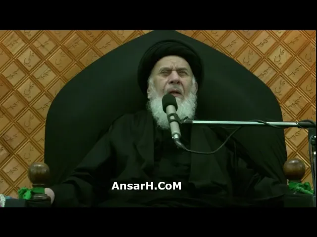 ⁣اقامة الإمام الصادق (ع) مجالس على جده الحسين ع آية الله السيد إمام الجزائري ليلة 1 محرم 1445 هـ