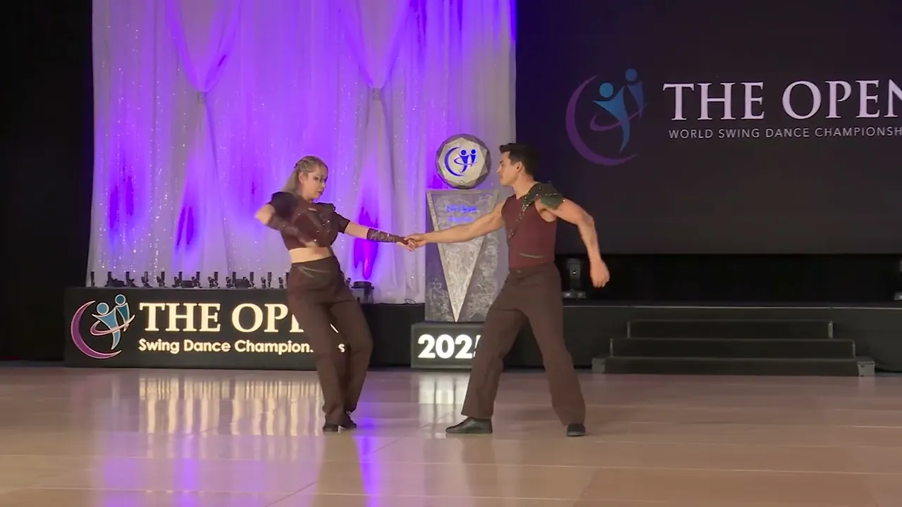 Joao Parada and Estelle Chardonnens - Pro-Am Open Follower Finalist - The Open 2025