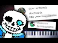Download Lagu The HARDEST UNDERTALE SONG on PIANO!