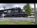 H57 passes Lock Haven University with brand new SD40-3 leading