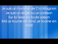 Je suis un homme Zazie - Paroles (lyrics)