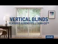 LEVOLOR Trim Go Vertical Blinds - Features Benefits