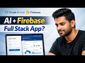 Build Full Stack App Using Google AI Studio Firebase Authentication File Upload Hindi