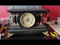E Ingraham Mantel Clock Restoration Part 1
