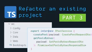 PART 3 - Refactor an existing project BUILD CLEANER BACKENDS