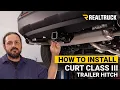 How to Install Curt Class III Trailer Hitch on a 2022 Toyota RAV4