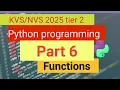 Python Part-6 Predefined Built-in Functions Explained 2025