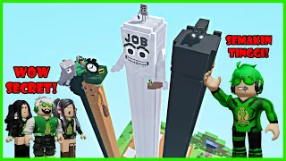 WOW! Aku Membangun Menara Brainrot Secret Super Duper Tinggi - Roblox Build A Tower