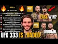 UFC 333 Is INSANE Volk vs Evloev Yan vs Merab 3 Rosas Jr vs Barcelos As An Apex Main Event