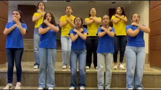 ترنيمه الكلمة بتعلن لينا بالحركات               كلمات بهاء نجيب ترنيم بهاء نجيب ورشا بدري دندنها