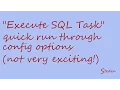 SSIS Execute SQL Task - configuration