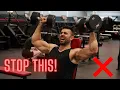 How To PROPERLY Dumbbell Shoulder Press LEARN FAST