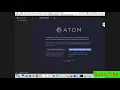 Python How to install atom on Mac