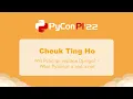Cheuk Ting Ho - Will PyScript replace Django