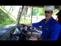 Komatsu articulated haul truck cab controls