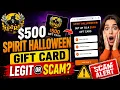 GarGifted com Review 500 Spirit Halloween Gift Card Legit or Scam