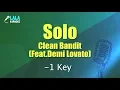 Download Lagu Clean Bandit _ Solo (Feat.Demi Lovato) (-1키,-1Key) / LaLa Karaoke 노래방