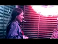 Adrianna Chlebicka smoking cigarette