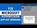 Microsoft Authenticator App Not Working How to Fix Microsoft Authenticator App Not Working