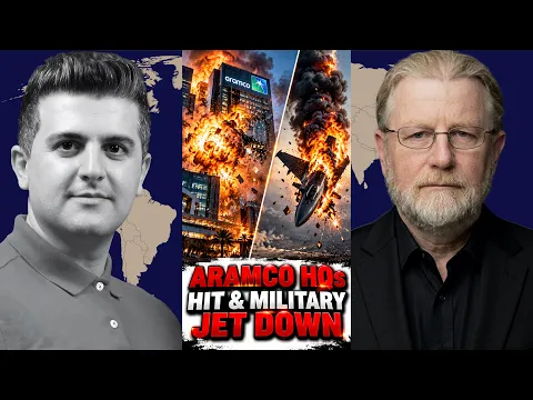 YEMENI MISSILES HIT TWO ARAMCO HQs & a FIGHTER JET - w/ Fmr. CIA Larry Johnson