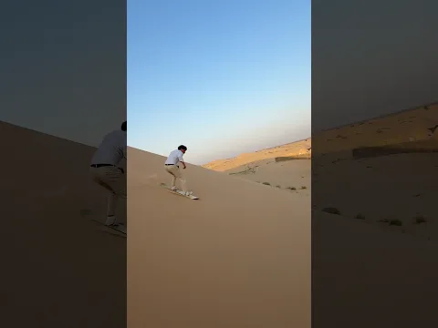 I got sand in places I never knew I could get sand into 🤣🤣@VisitAbuDhabiChannel  #inabudhabi