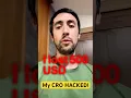 HACKER STOLE MY CRO! 😭