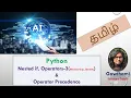 Lecture-7 Nested if Python Operators-3 Membership Identity Operators precedence