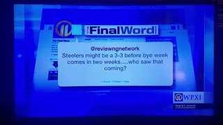 Latest Comment On WPXI s The Final Word