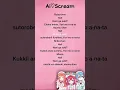 Lagu AiScream! - AiØScream (Lyrics) #lyrics#music #aiscream #ruby #ayumu #shiki#shorts