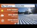 Latest forecast Denver experiences mild mid-week weather before storm