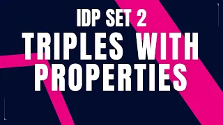 Triples with Properties IDP Set 2 Python Coding Tips Tricks Nxtwave CCBP 4 0 Python IDP