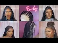 Knotless Braided Lace Wig Ft Poshglad Braided Wigs