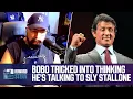 Bobo Falls for Sylvester Stallone Prank
