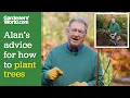 Alans advies voor het planten van bomen | Hoe plant je een boom in een pot?