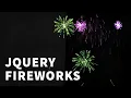 Firework animation using Fireworks js plugin