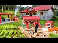 Lagu TIMELAPSE – Building a Creative House with Red Bricks and Concrete – Raising Many Guinea Pigs