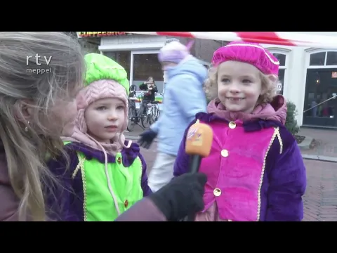 Video Verslag van de sinterklaasintocht in Meppel uit 2025, gepubliceerd door RTV Meppel op 15 november 2025. De beelden tonen een eerdere editie.